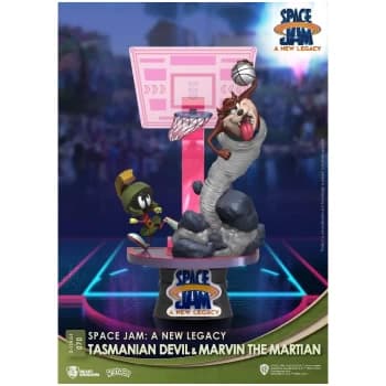 Beast Kingdom Space Jam: A New Legacy D-Stage Diorama - Tasmanian Devil & Marvin The Martian