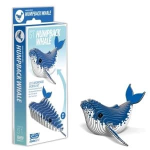 EUGY Humpback Whale 3D Craft Kit