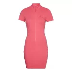 Tommy Jeans Signature Bodycon Dress - Pink