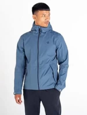 Regatta Dare 2b Stay Ready Waterproof Hooded Jacket, Grey Size M Men