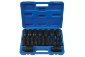 Laser Tools 6830 20pc Deep Impact Socket Set 1/2"D 10-38mm 12 Point