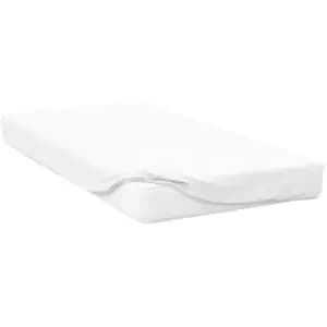 Belledorm 200 Thread Count Egyptian Cotton Deep Fitted Sheet (Single) (White) - White