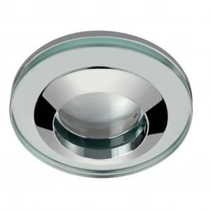 Wickes Round Glass Cool White Dimmable Cob LED Lamp Shower Light - 5W GU10