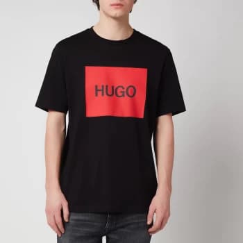 HUGO Mens Dulive T-Shirt - Black - M