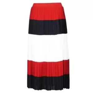 Tommy Hilfiger CREPE PLEATED MIDI SKIRT womens Skirt in Multicolour - Sizes FR 34,FR 36,FR 40,FR 42