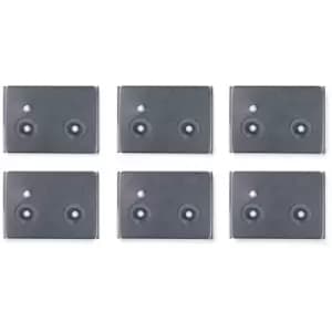 AR7710 Cable Containment Brackets - Black - 450g - 80 x 45 x 112 mm