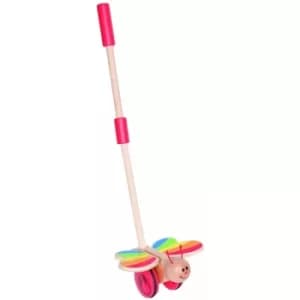 Hape Wooden Butterfly Push & Pull Walking Toy