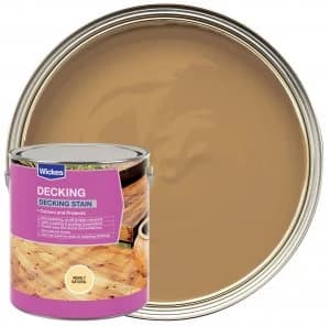 Wickes Decking Stain - Nearly Natural 2.5L