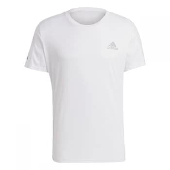 adidas Own the Run T-Shirt Mens - White
