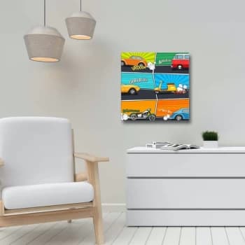 45452019C - 039 Multicolor Decorative Canvas Painting