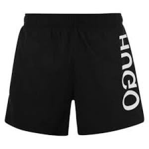 Hugo Boss Saba Swim Shorts Black/Gold Size L Men