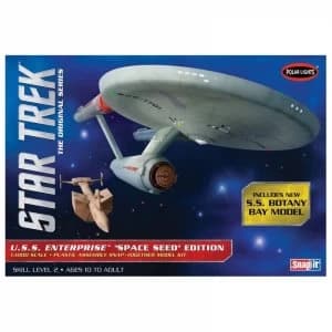 Star Trek 11000 USS Enterprise Space Seed Edition Model Snap Kit