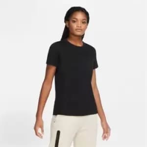 Nike Short Sleeve Crew T-Shirt Womens - Black