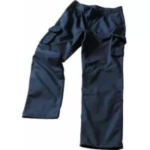 82C52 Pasadena Mens Navy 36R Trousers - Navy Blue - Mascot