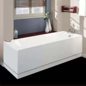 UK Bathrooms 1500mm White Gloss Waterproof Front Bath Panel - White Gloss