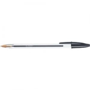 Bic Cristal Medium Ball Pen Black Pack of 5