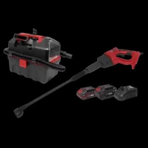 Sealey 2 x 20V SV20 Series Cordless Car Cleaning Combo Kit - 2 Batteries
