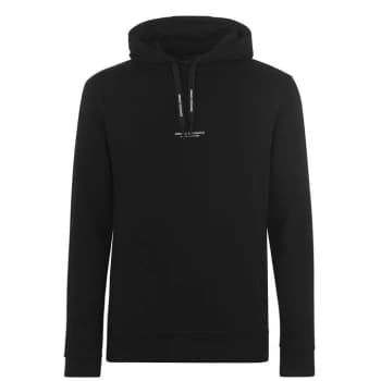 Armani Exchange Centre Logo Hoodie Black Size M Men