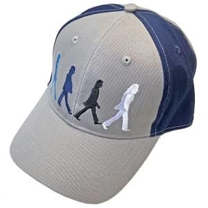 The Beatles - Abbey Road Figures Unisex Baseball Cap - Blue/Grey