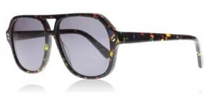 Stella McCartney 0012S Sunglasses Black / Print 001 55mm