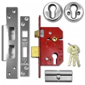 Union Fire-Rated BS3621 Euro Profile Sashlock