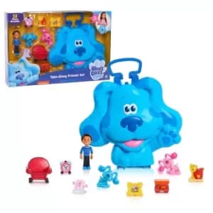 JP Blue's Clues & You! Take-along Friends Set 10 Pieces Included 3+ Years
