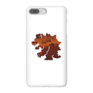 Nintendo Super Mario Bowser Silhouette Phone Case - iPhone 8 Plus - Snap Case - Gloss