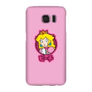 Nintendo Super Mario Peach Kanji Phone Case - Samsung S6 - Snap Case - Gloss