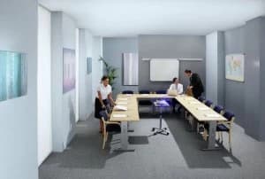 Nobo Pro-Rail Wall Rail 2.4m