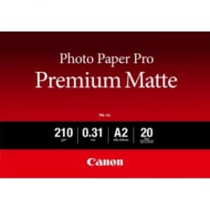 Canon 8657B017 A2 White Matte Photo Paper 210g 20 Sheets