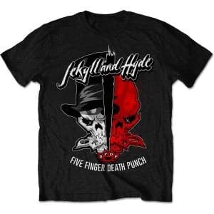 Five Finger Death Punch - Jekyll & Hyde Mens X-Large T-Shirt - Black