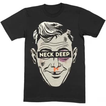 Neck Deep - Ned Unisex Large T-Shirt - Black