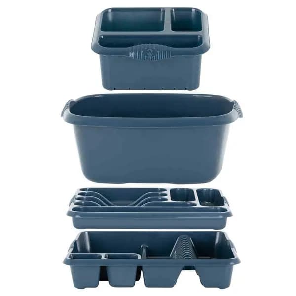 Wham Casa 4 Piece Kitchen Set Navy