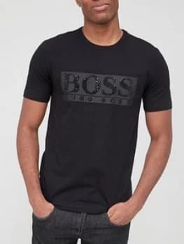 Hugo Boss Athleisure Diamond 1 Logo T-Shirt Black Size XL Men