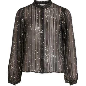 Vila Hallie Shirt - Black
