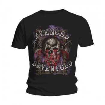 Avenged Sevenfold - Bloody Trellis Unisex Medium T-Shirt - Black