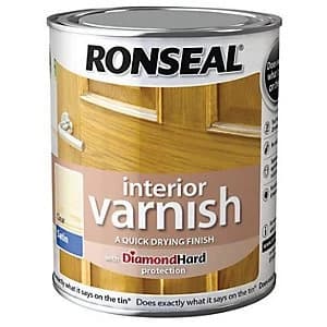 Ronseal Interior Varnish - Satin Clear 750ml