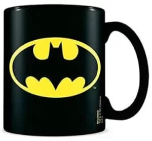 Batman Logo Cup Black yellow