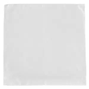 Hugo Pocket Square - White