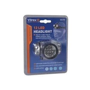 Vitrex 334170 Headlamp 12 LED