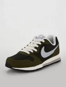 Nike Md Runner 2 Junior Trainer KhakiGrey Size 5