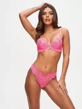 Ann Summers Knickers The Icon Thong - Bright Pink, Bright Pink, Size 10, Women