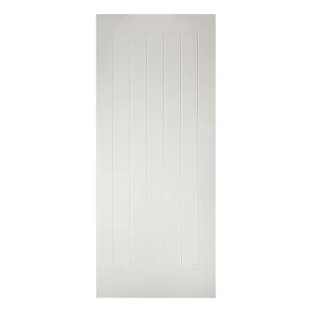 LPD Mexicano Cottage Fully Finished White Composite External Front Door - 2032mm x 813mm (80 inch x 32 inch) LPD Doors GRPMEXWHI32