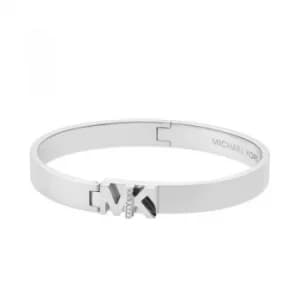 Ladies Michael Kors Silver Plated Iconic Bracelet