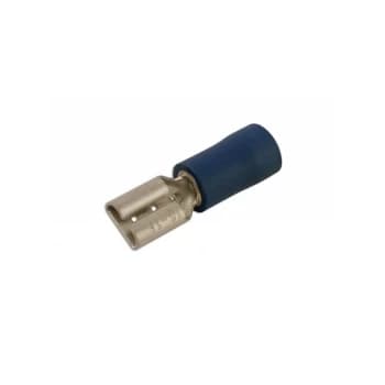 Connect - Wiring ors - Blue - Female Slide-On - 6.3mm - Pack Of 100 - 30171