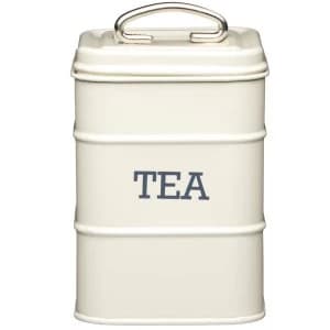 Kitchencraft Living Nostalgia Tea Canister - Cream