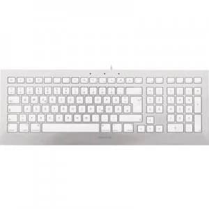 CHERRY Strait 3.0 for Mac USB keyboard German, QWERTZ, Macintosh Silver