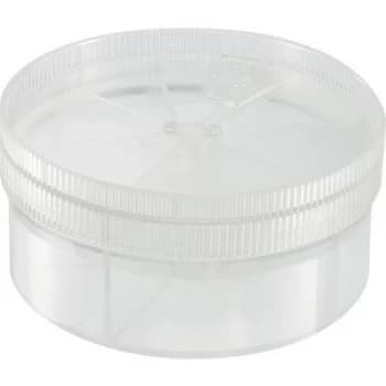 TRU COMPONENTS Assortment tin (Ø x H) 92mm x 43.5mm No. of compartments: 7 variable compartments