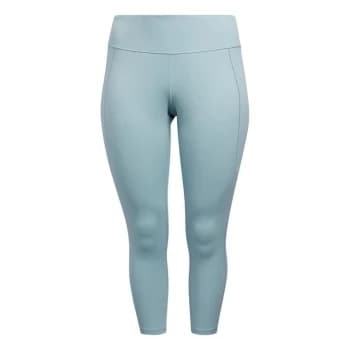 adidas Yoga Studio 7/8 Tights (Plus Size) Womens - Grey