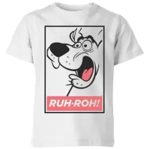 Scooby Doo Ruh-Roh! Kids T-Shirt - White - 11-12 Years